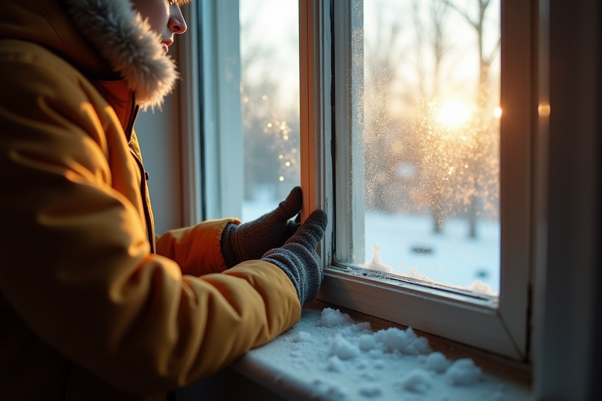 maison hiver
